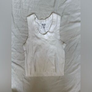Brandy Melville John Galt white Connor Tank
